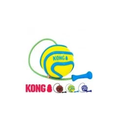 Balle Kong Avec Cordon élastique (Kong Wavz Bunji Ball) 2 Tailles