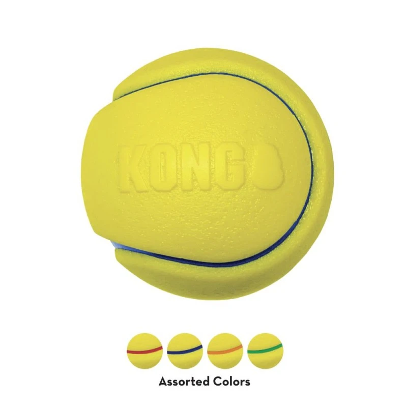 Balles KONG Squeezz Tennis (Lot De 2) 4 Balles KONG Squeezz Tennis (Lot De 2) – Image 2