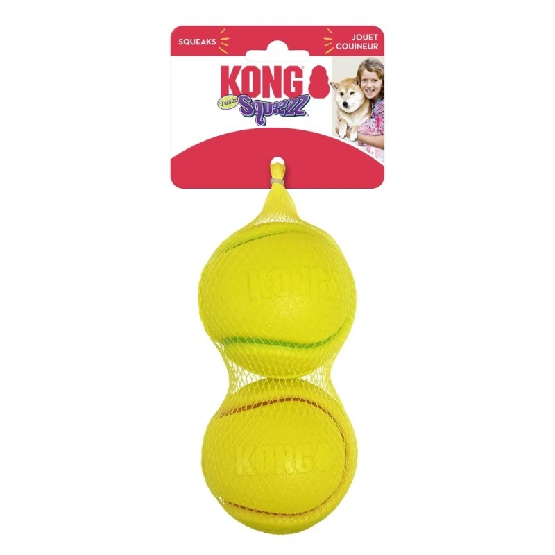 Balles KONG Squeezz Tennis (Lot De 2) 5 Balles KONG Squeezz Tennis (Lot De 2) – Image 3