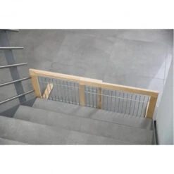 Barrière Réglable En Bois Pour Séparation De Pièces -Animalin Boutique barriere reglable en bois pour separation de pieces 3