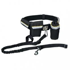 Ceinture Mains Libres - Laisse Extensible - De 60 à 120 Cm Tour De Hanche