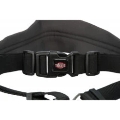 Ceinture Ventrale Avec Laisse (Coloris Noir / 70-120 Cm) -Animalin Boutique ceinture ventrale avec laisse pour chiens de moyenne et grande taille ml 2