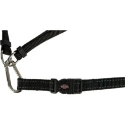 Ceinture Ventrale Avec Laisse (Coloris Noir / 70-120 Cm) -Animalin Boutique ceinture ventrale avec laisse pour chiens de moyenne et grande taille ml 3