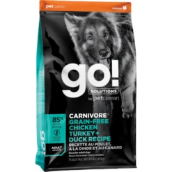 Go! Solutions Poulet, Dinde, Canard Et Truite – Sans Céréales (1,6 Et 10 Kilos)