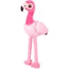 Flamant Rose - Fait Main - Sifflet Intégré -Animalin Boutique jouets exotiques et ecologiques fetching flock plush toy collection 5