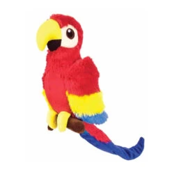 Peluche Perroquet - Fait Main - Sifflet Intégré