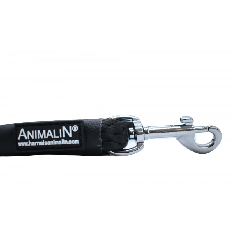 Laisse Corde Animalin® Noire 1,2 M – 3 Diam. – Mousqueton Noir Ou Inox 4 Laisse Corde Animalin® Noire 1,2 M – 3 Diam. – Mousqueton Noir Ou Inox – Image 2