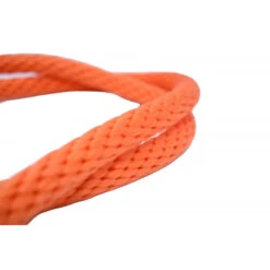 Laisse Corde Animalin® Orange 1,2 M – 3 Diam. – Mousqueton Noir Ou Inox -Animalin Boutique laisse corde animalin orange 12 m 3 diam mousqueton noir ou inox 3