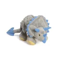 Promo -15% Peluche Dinosaure (goDog Dino Triceratops) 2 Tailles/2 Coloris -Animalin Boutique peluche dinosaure godog dino triceratops 4