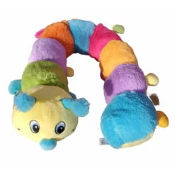 Peluche Millepattes (Jouet Multicolore Pour Chiens) Avec 8 Sifflets Intégrés