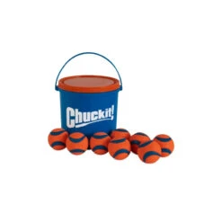Seau Chuckit! Avec 8 Extraballes – Diam. 6 Cm (Chuckit! Ultra Ball Bucket 8-Pack) -Animalin Boutique seau chuckit avec 8 extraballes diam 6 cm chuckit ultra ball bucket 8 pack 2