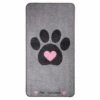 Tapis De Protection Motif Cœur (Big Paws Pink Heart) -Animalin Boutique tapis de protection motif coeur big paws pink heart
